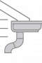 Gutter Icon Red